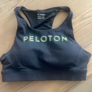 NWT black peloton sports bra